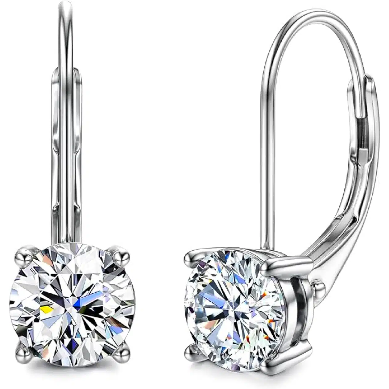 Blahanna Moissanite Dangle Earrings