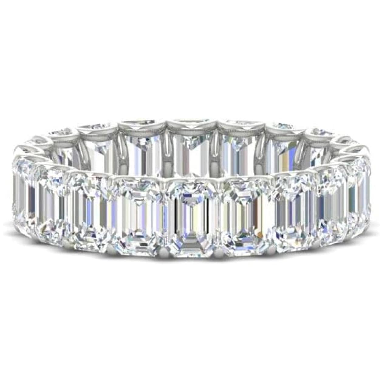 Fascinating Diamonds 4 Carat Eternity Wedding Band