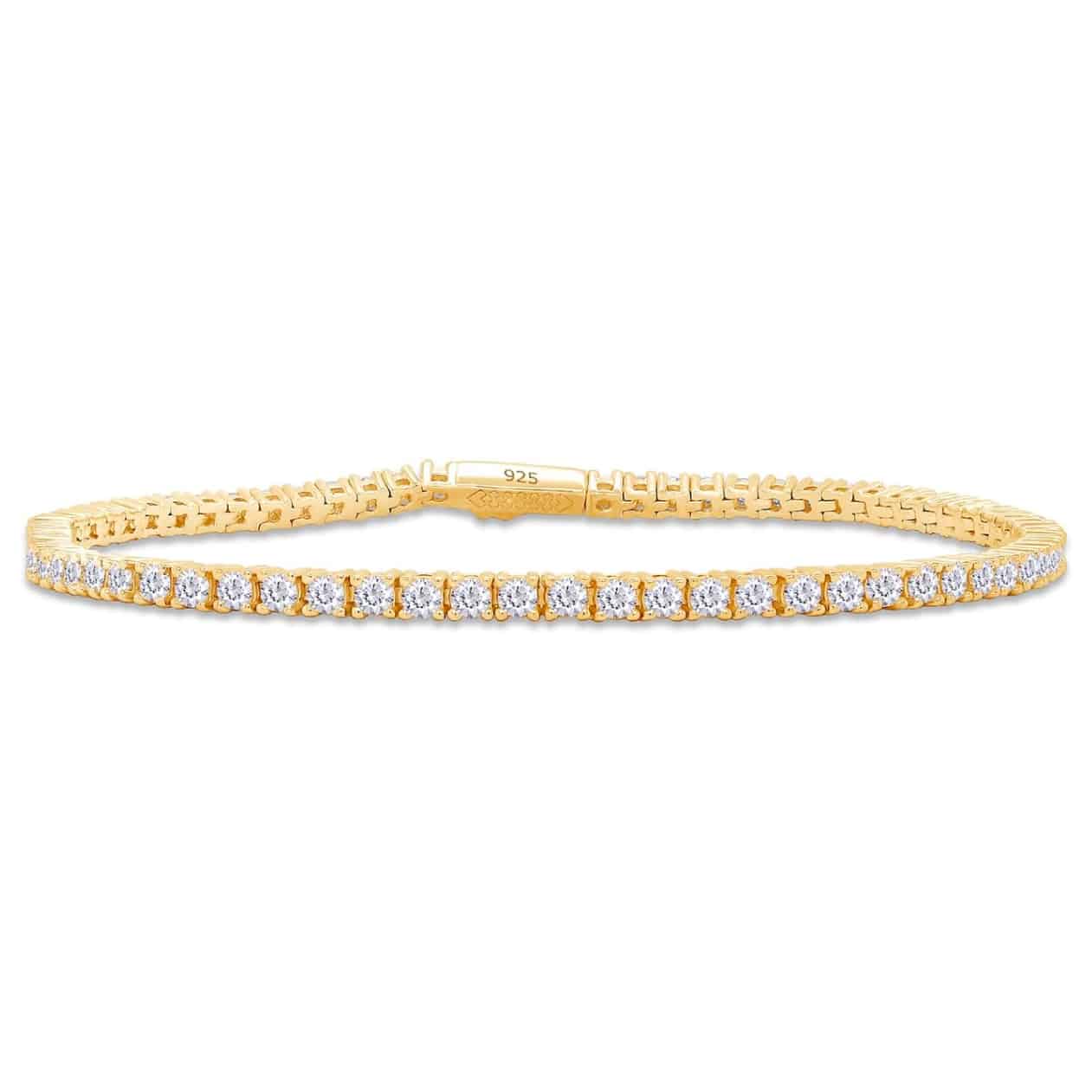 SAVEARTH DIAMONDS Moissanite Tennis Bracelet