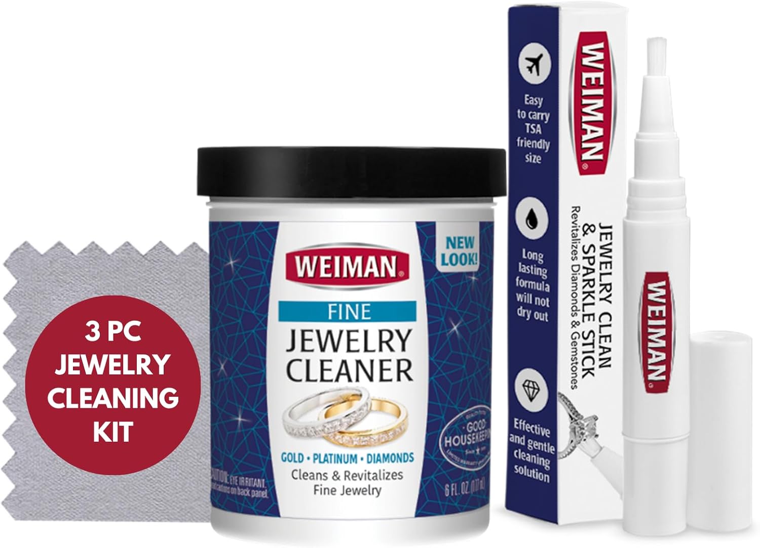 Weiman Fine Jewelry Cleaner Kit