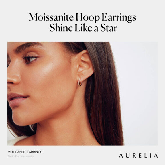 Shine Like a Star: The 5 Best Moissanite Hoop Earrings for Effortless Elegance