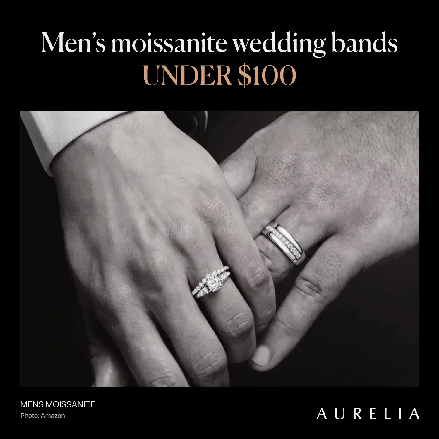 mens Moissanite Wedding Bands: Affordable Elegance for Your Special Day