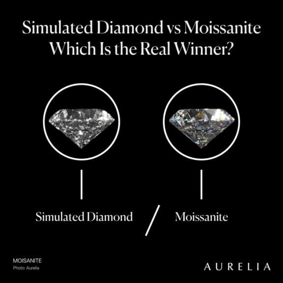 Simulated Diamond vs Moissanite: Which Is the Real Winner in Beauty and Budget? feature image