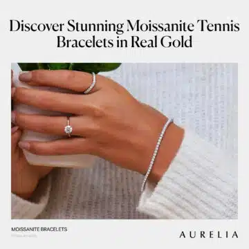 Discover Stunning Moissanite Tennis Bracelets in Real Gold