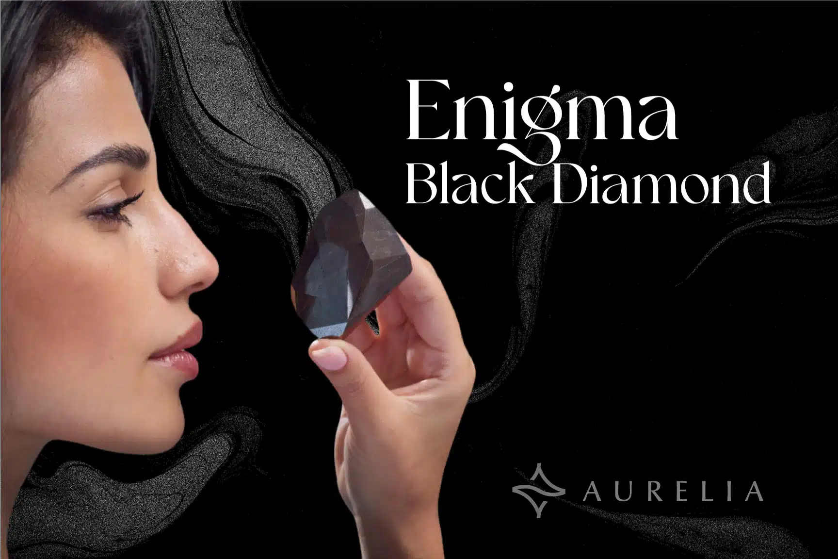 The black horse of the diamond world, the 555.55 ct Fancy black Enigma diamond is getting us ready for the Halloween season 🕷️👻 Why is the Enigma so rare, valuable and well…enigmatic? - In 2004, @Sothebysjewels named the Enigma diamond as the largest fancy black natural color diamond in the world. - It is a carbonado diamond, which is an unusual polycrystalline variety of diamond. It is made up of many small diamond grains in random orientation, a property that gives carbonado an extreme toughness that was historically valued for making tools. - The numerous crystals impede light refraction and increase absorption, thus giving the stone its black appearance.- The natural conditions that form carbonado remain unclear and several theories have been proposed. A perplexing observation is that carbonado is only ever found in sedimentary deposits at Earth’s surface. Unlike other mined diamonds, it has never been found in a kimberlite or related mantle-source magma. - Some scientists have speculated that carbonado has extraterrestrial origins and that the pieces we find fell from the sky as fragments of a meteorite. - It weighs 555.55 carats and has 55 facets. The number 5 is considered auspicious in Middle Eastern culture and is associated with the Hamsa palm symbol, which represents blessings, power and strength.