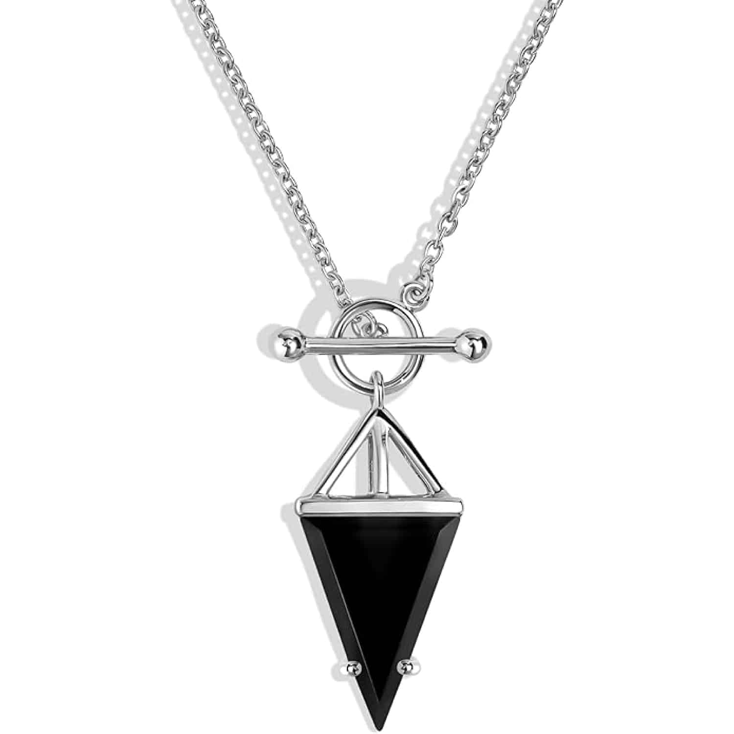 Moon Magic Black Obsidian Necklace