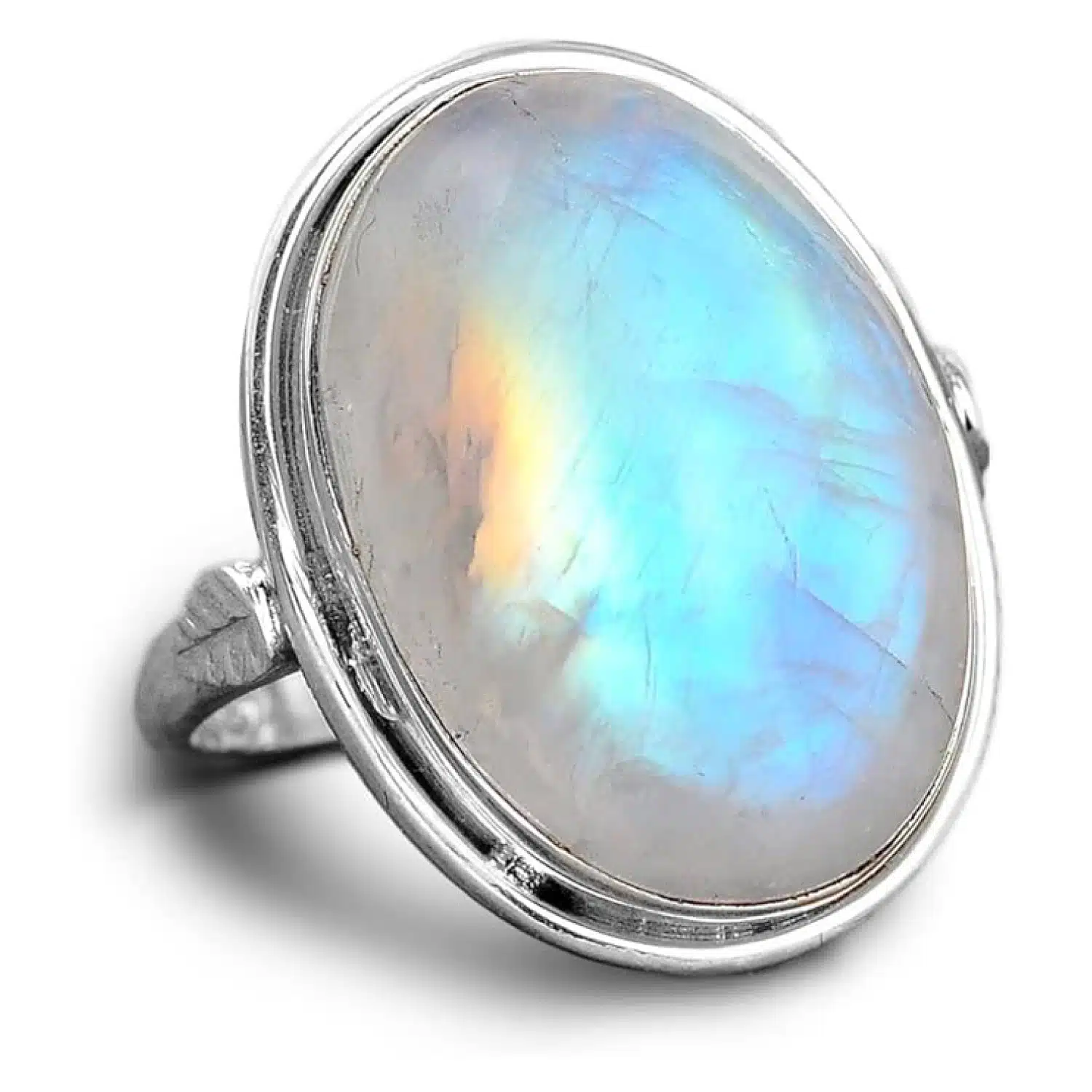 Boho-Magic Sterling Silver Moonstone Ring