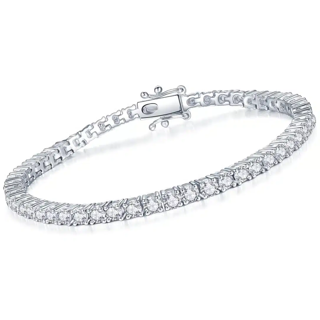 IMOLOVE Moissanite Tennis Bracelet