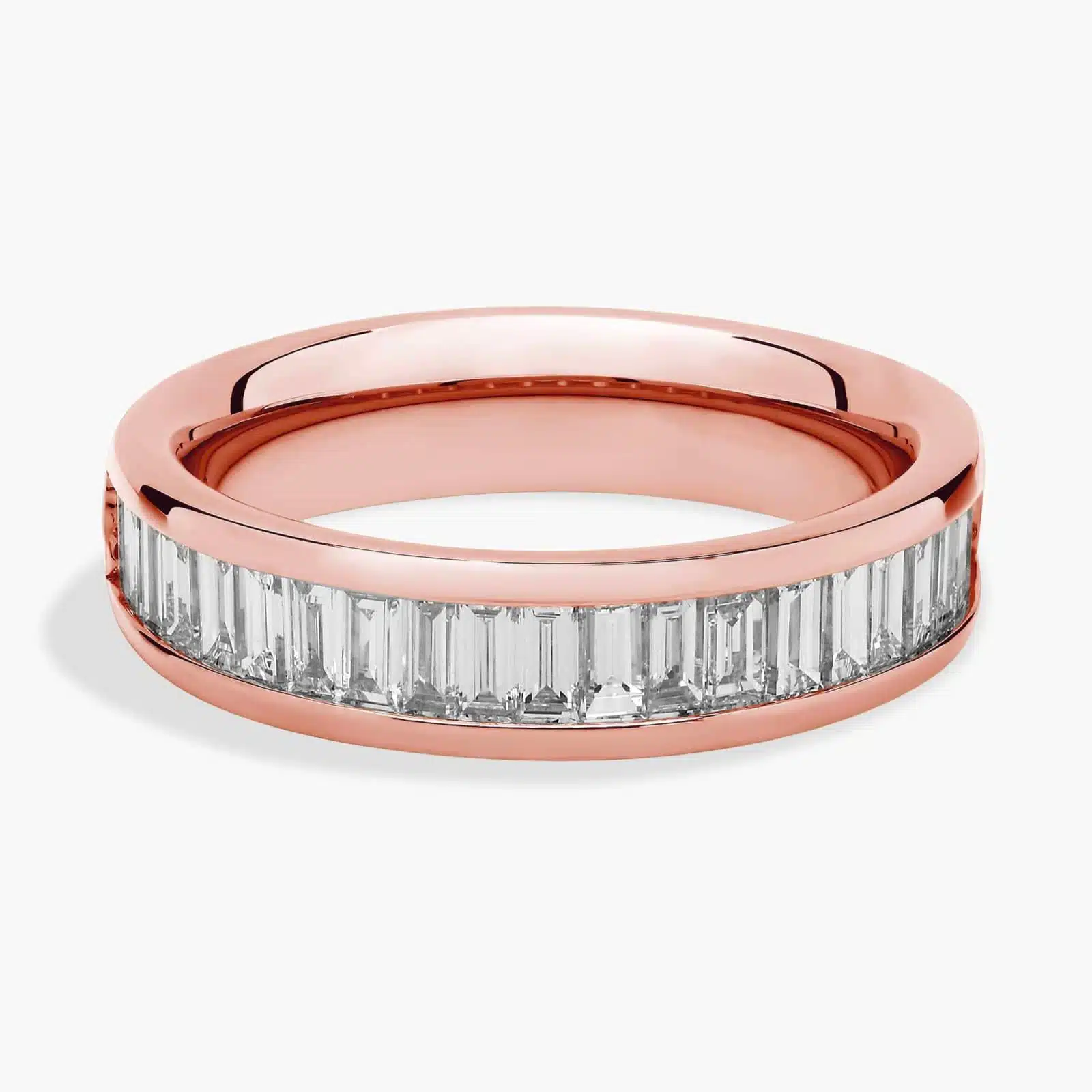 Channel Set Baguette Diamond Band