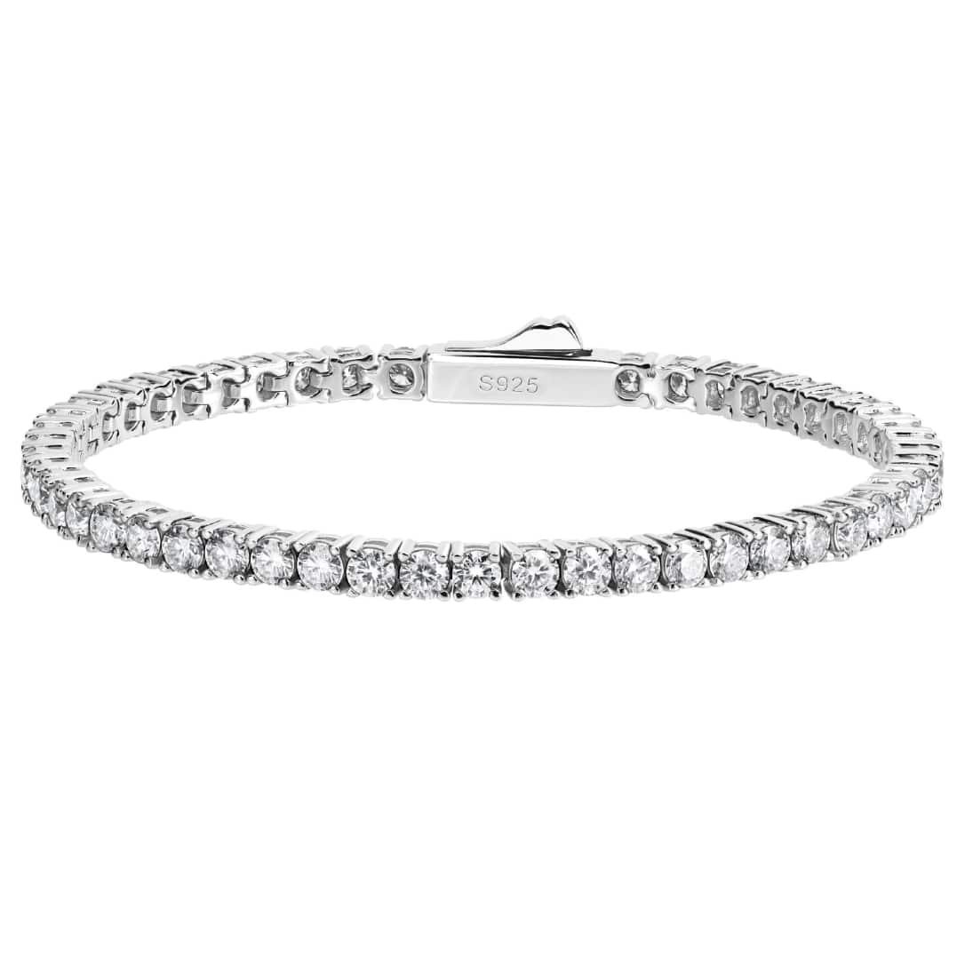 EcoGems Moissanite Tennis Bracelet