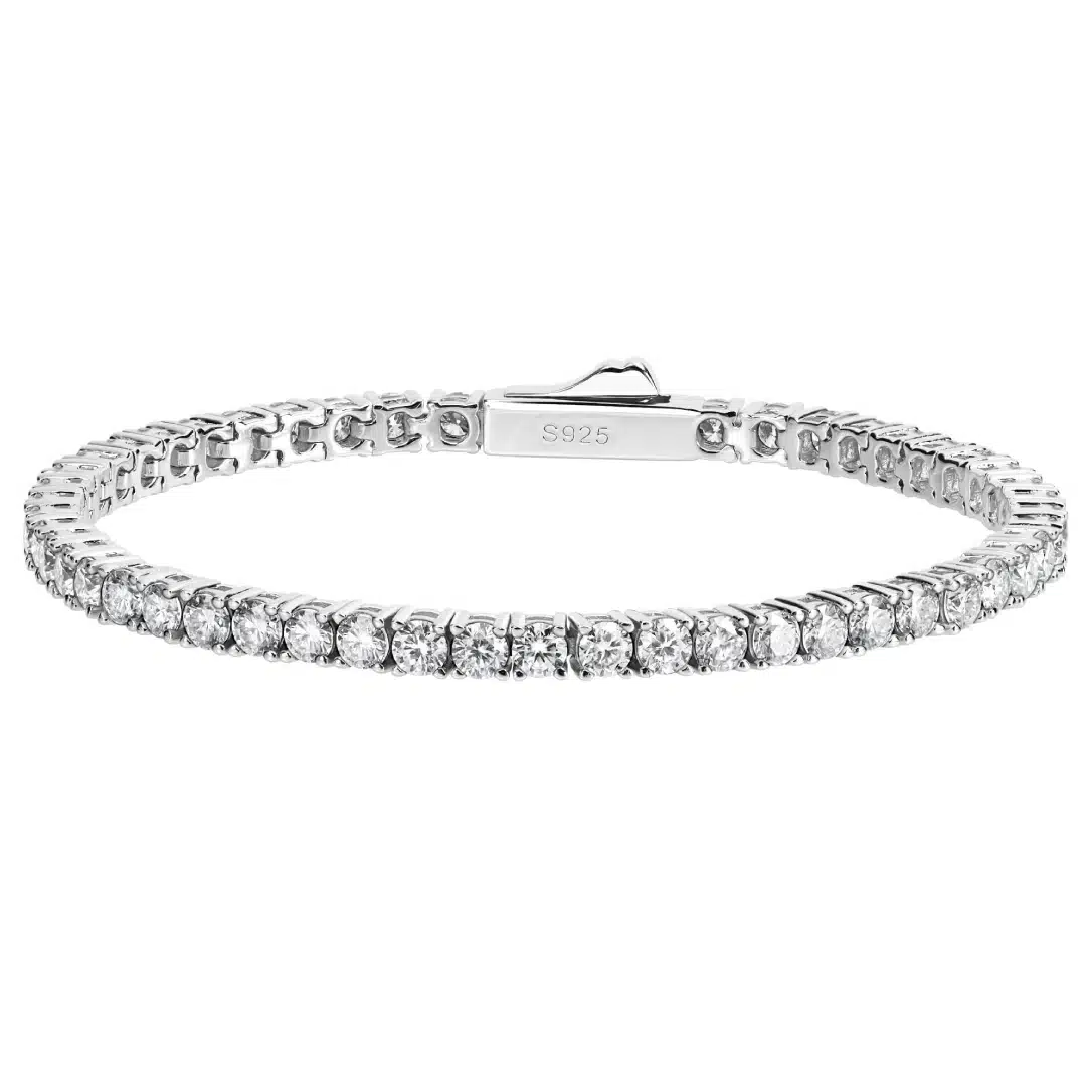 EcoGems Moissanite Tennis Bracelet