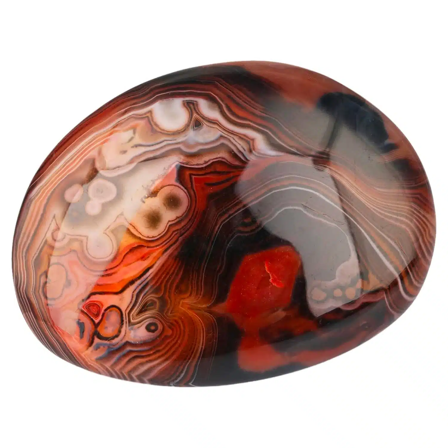 Polished Banded Agate