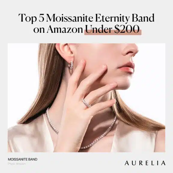 Top 5 Moissanite Eternity Band on Amazon Under $200