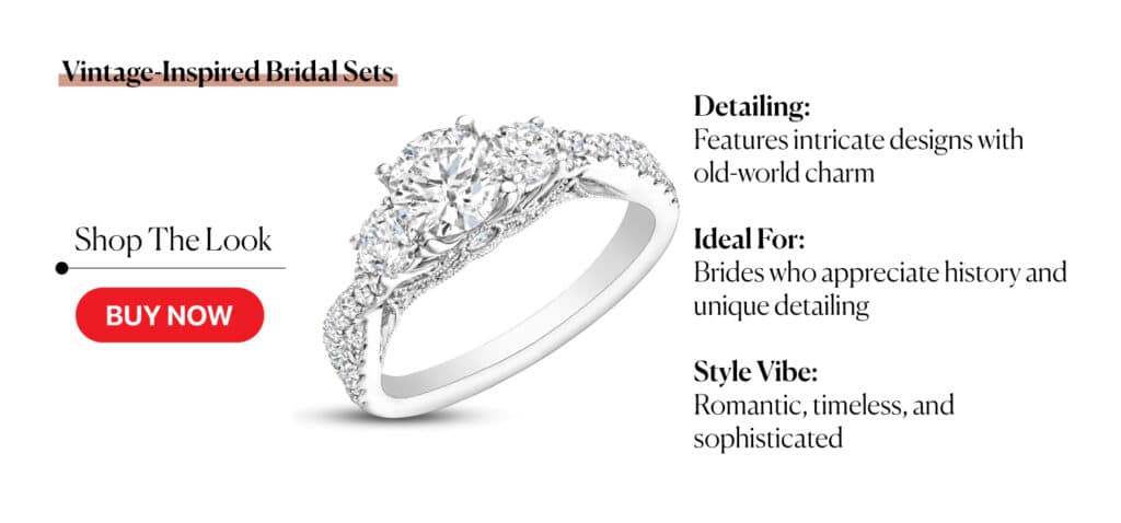 Vintage-Inspired Bridal Sets