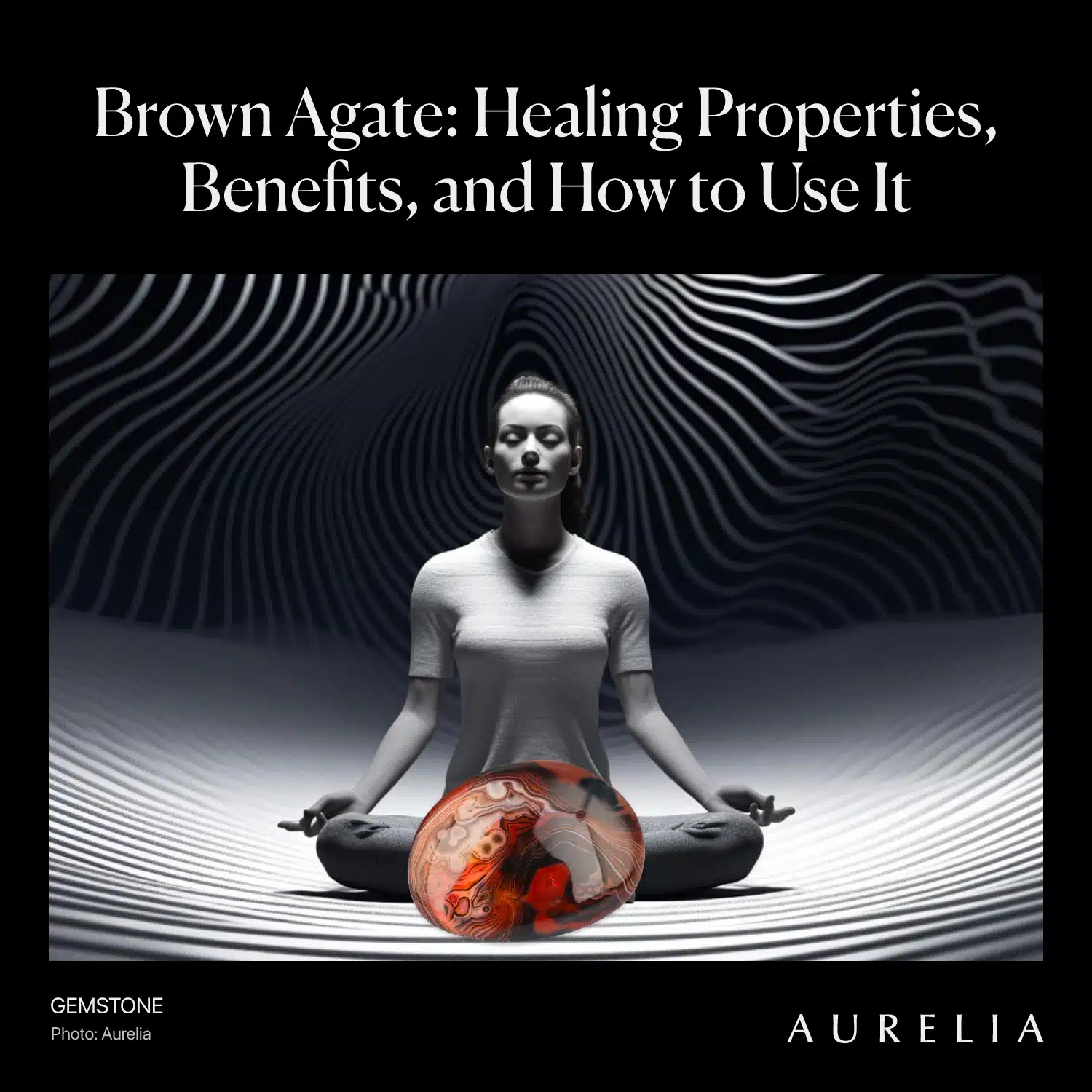 Brown Agate: Healing Properties, Benefits, and How to Use It