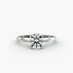 Discover knife edge engagement rings below $1000. Elegant design highlights your center diamond or gemstone. Shop James Allen for quality and brilliance.