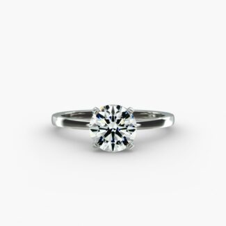 Shop classic engagement rings below $1000. Timeless design highlights your chosen diamond or gemstone. Petite yet stable. Explore James Allen now!