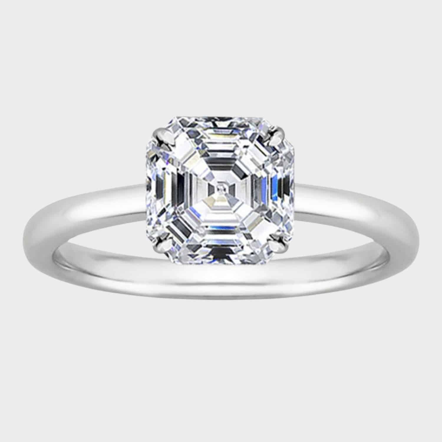 Shop 1 carat lab-grown solitaire engagement rings below $1000 in white, rose, or yellow gold. IGI-certified diamond with G-H color, SI1-SI2 clarity. Shop 1 carat lab-grown solitaire engagement rings below $1000 in white, rose, or yellow gold. IGI-certified diamond with G-H color, SI1-SI2 clarity.