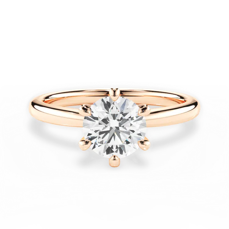 The Quinn Solitaire Engagement Ring below 1000