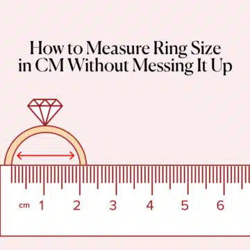 How to Measure Ring Size in CM Without Messing It Up