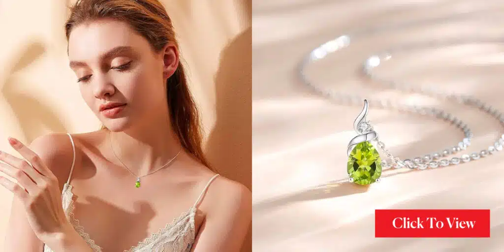 peridot in jewelry