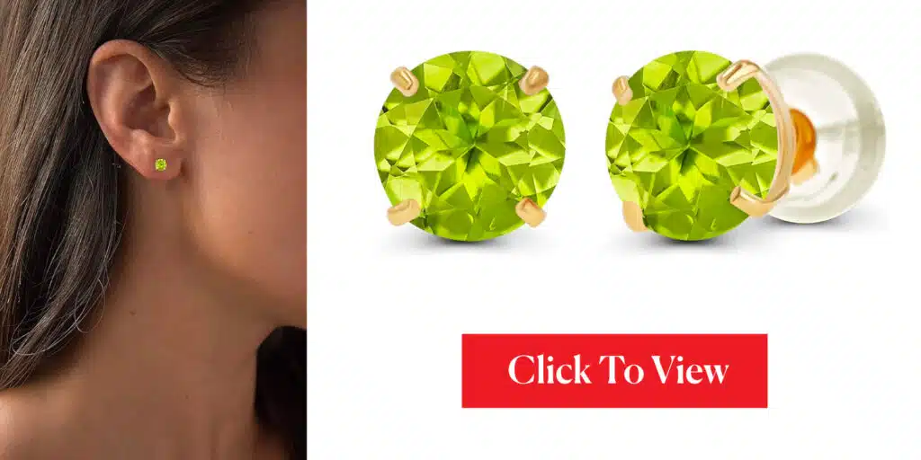 peridot in jewelry