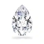 10 CT Colorless Moissanite Pear Loose Stone