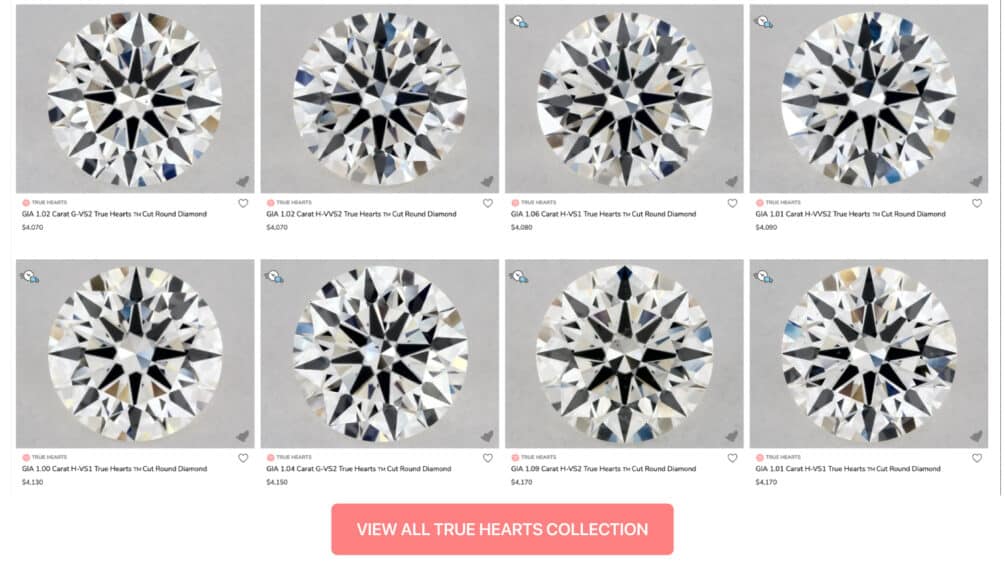 JAMES ALLEN TRUE HEART COLLECTION