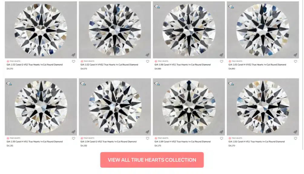 JAMES ALLEN TRUE HEART COLLECTION