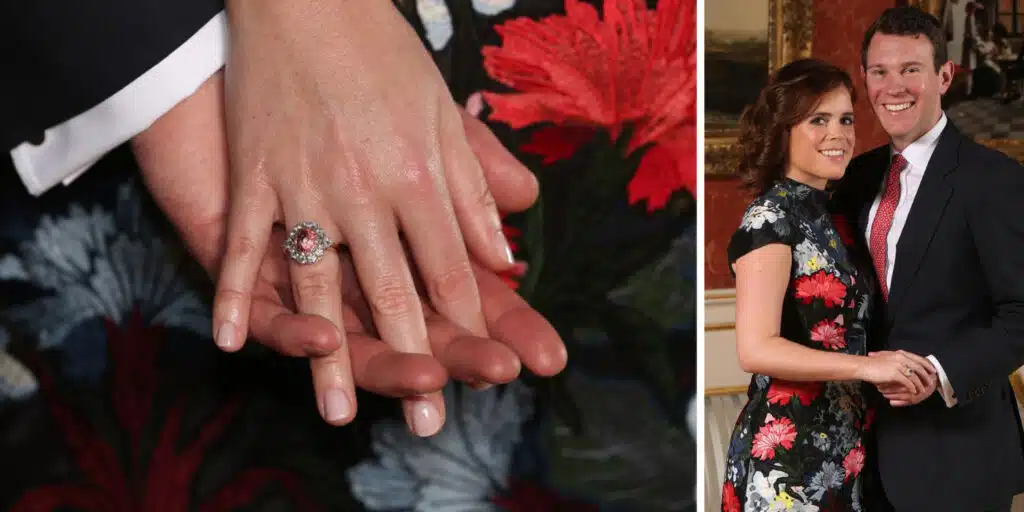 Princess Eugenie’s Padparadscha Sapphire Engagement Ring