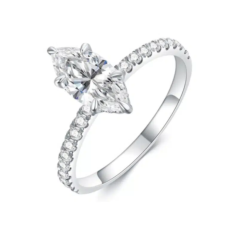 Selena Gomez’s Marquise Ring in Moissanite stone