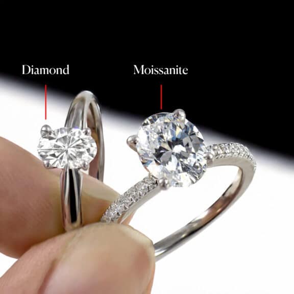 Would you consider buying moissanite jewelry instead of diamond jewelry?