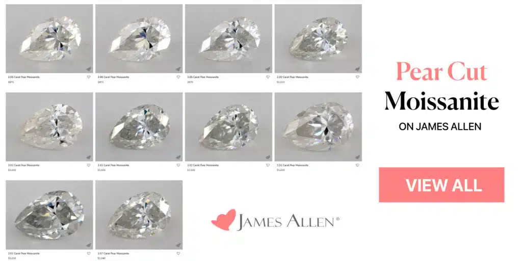 PEAR CUT MOISSANITE LOOSE STONE ON JAMES ALLEN ONLINE STORE