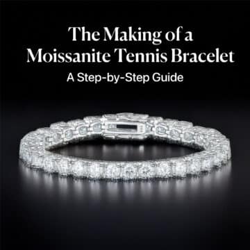 The Making of a Moissanite Tennis Bracelet
