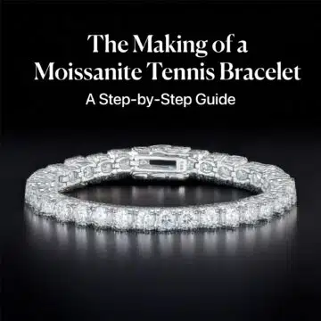 The Making of a Moissanite Tennis Bracelet