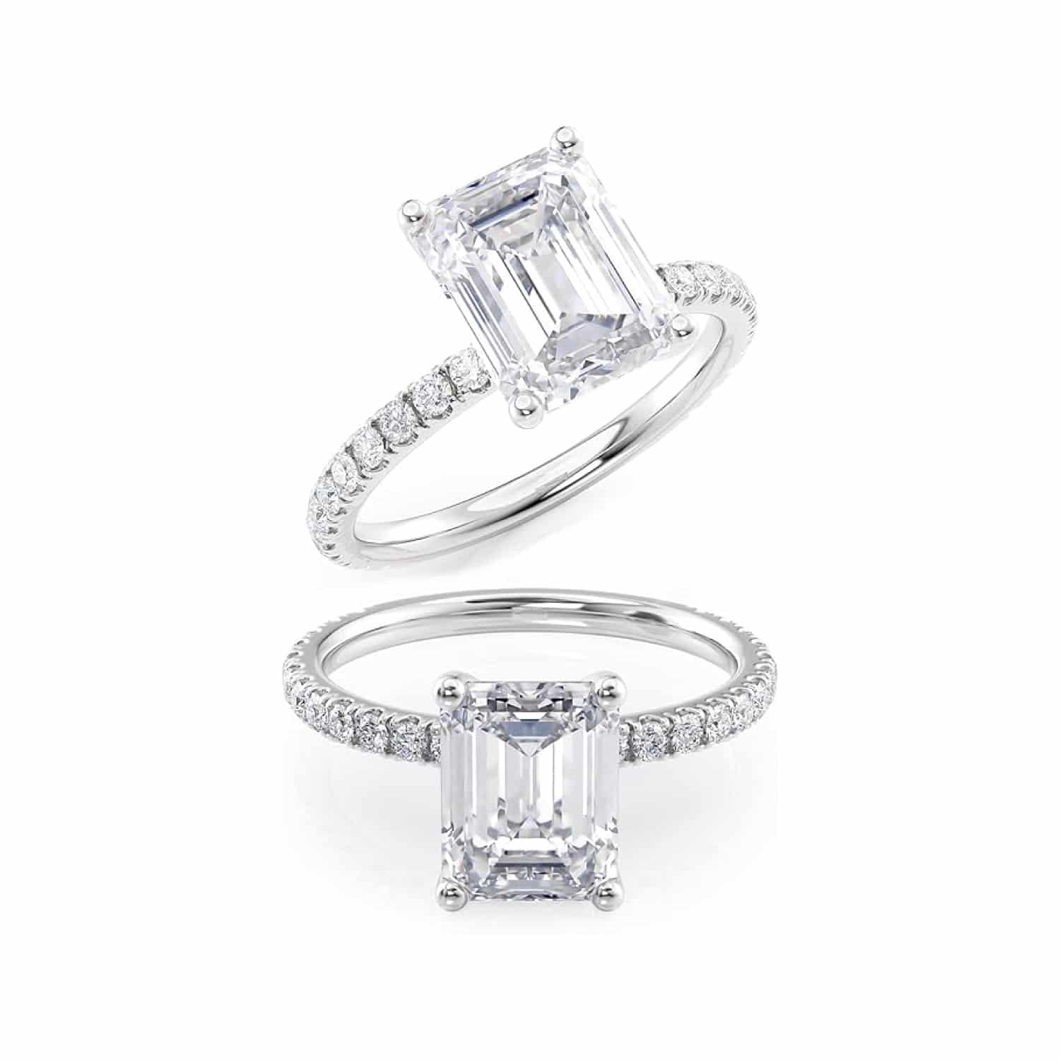 emerald-cut-moissanite-ring-1 emerald cut moissanite ring