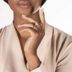 Charles & Colvard emerald cut moissanite engagement ring in 14k white gold (3.55 cttw DEW). Lab-grown brilliance with a lifetime warranty.