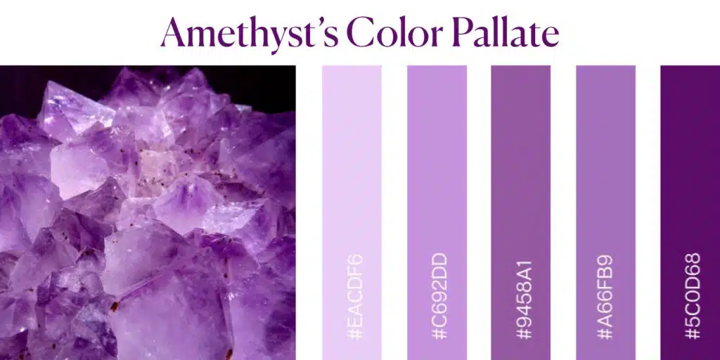 Amethyst’s Color Pallate