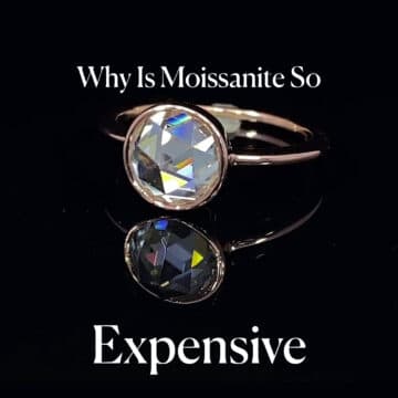 Why is moissanite so expensive?