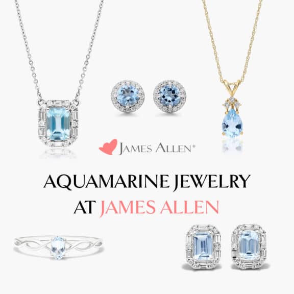 AQUAMARINE JEWELRY AT JAMES ALLEN