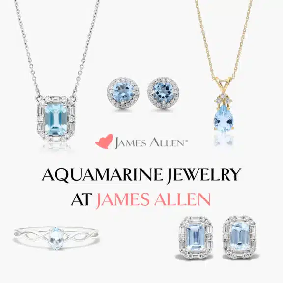 AQUAMARINE JEWELRY AT JAMES ALLEN