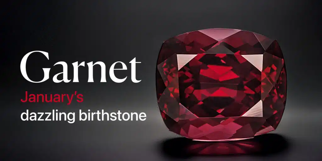 Garnet, January’s dazzling birthstone