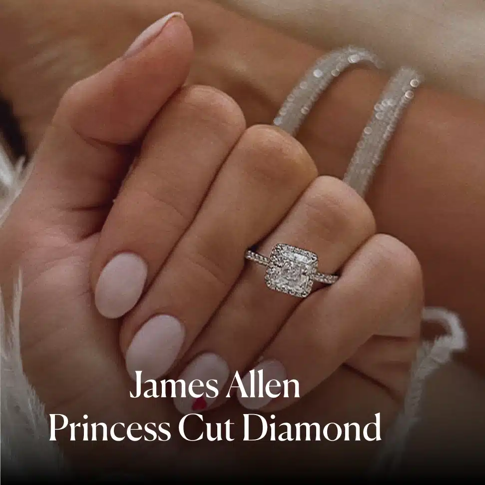 James Allen Princess Cut Diamond