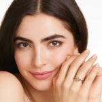 Bezel Morganite Ring In 14K Rose Gold