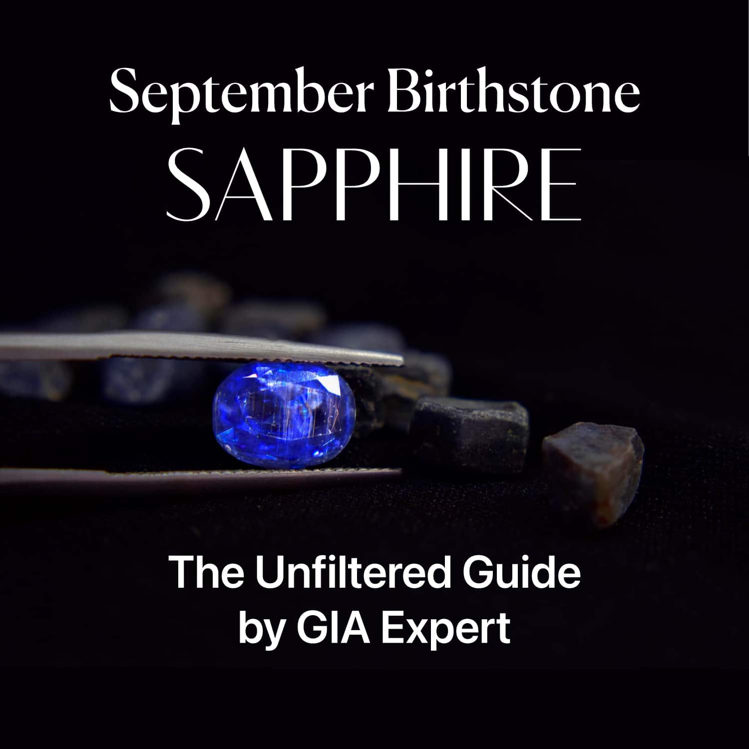 September Birthstone Sapphire blog feature image by aurelia