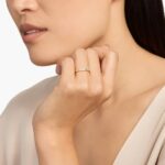 A Dot Dash Mixed Cut Lab Created Diamond Wedding Set Rings On Sale Women band in 14K Yellow Gold (2.00mm) with 1/4 CTW mixed-shape lab-grown diamonds.