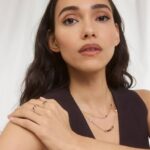 A Personalized Round Cut Three Birthstone Smile Necklace with 1 CTW Lab-Grown Diamonds in 14K Yellow Gold, the most sentimental option among Luxury Push Present Ideas and push present necklace for mom gifts.