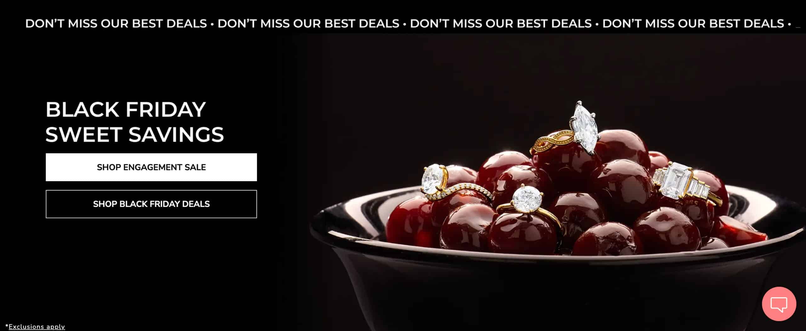 james allen deals on engagement ring setting and black friday deals