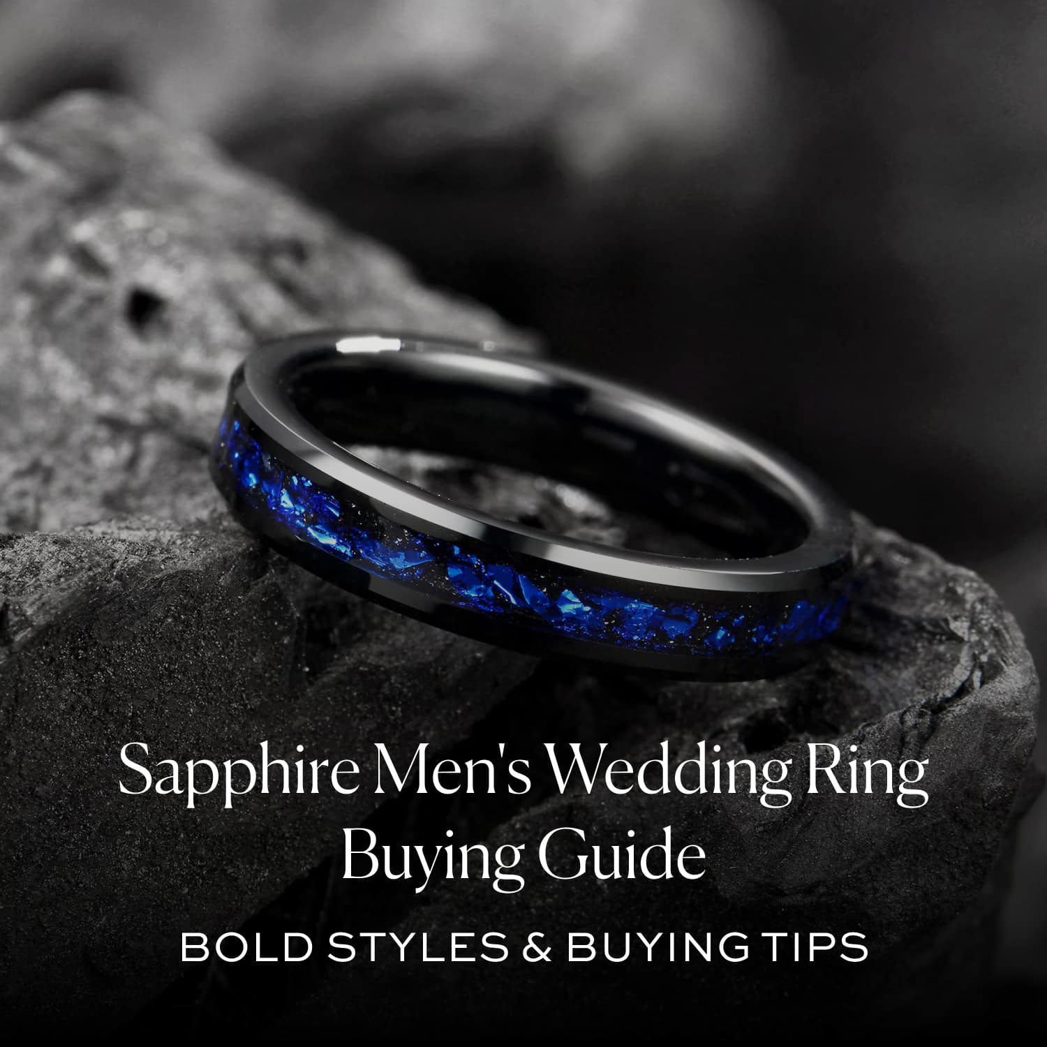 Sapphire Men's Wedding Ring Buying Guide: Bold Styles & Buying Tips