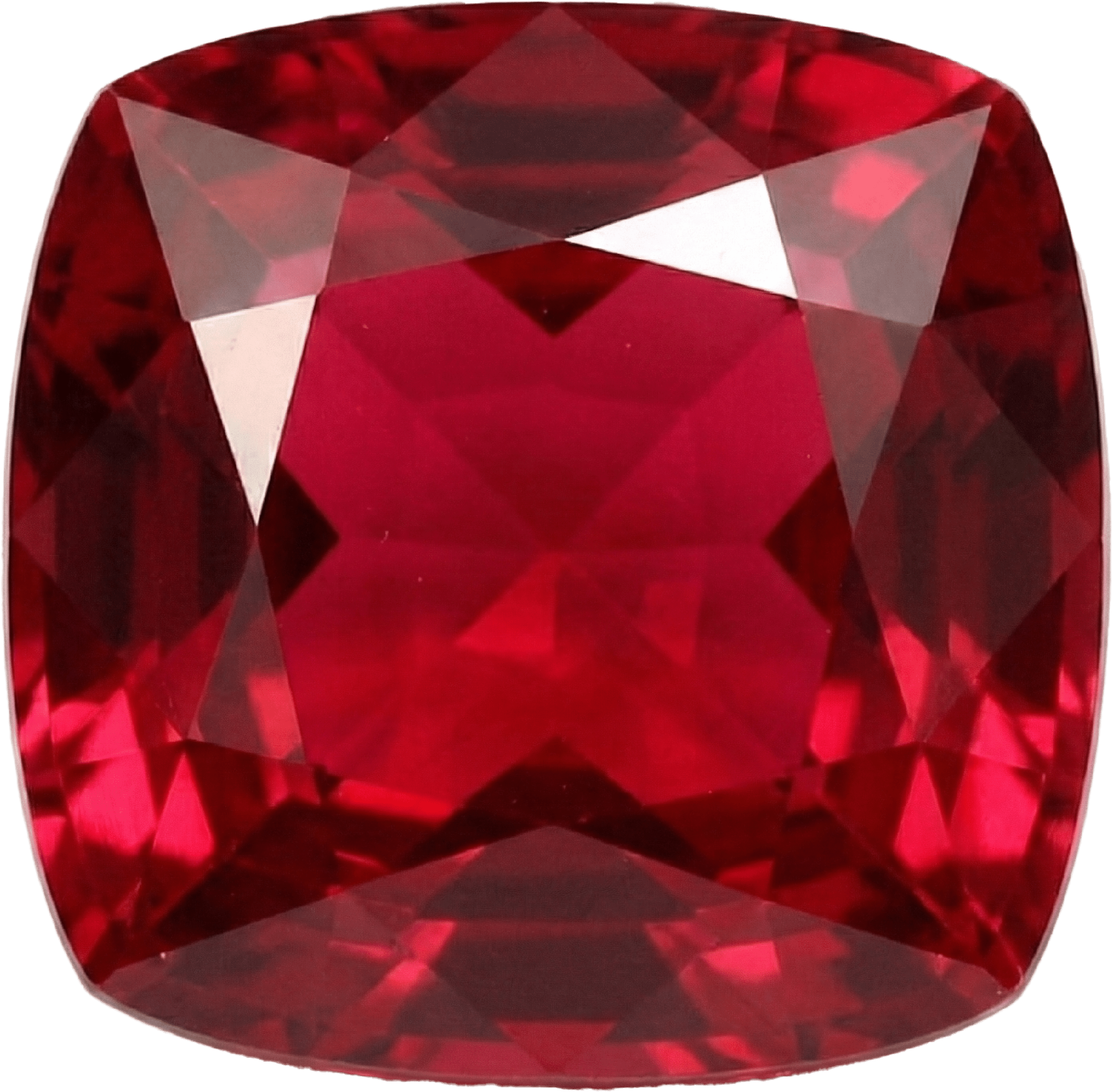Red Glass Garnet Look-Alike